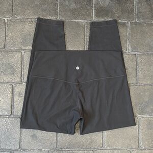 Lululemon Align Ribbed High-Rise Pant 25" black size 14